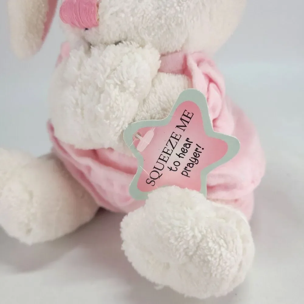 precious moments Praying Bunny Plush 2005 luv n' care 6